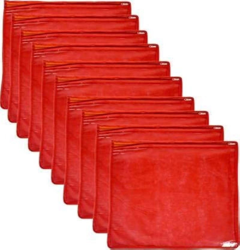ArtLab Cover Non Woven Zipper Waterproof Single Packing Saree Cover | Dress Cover (Pack of 10) - Image 2