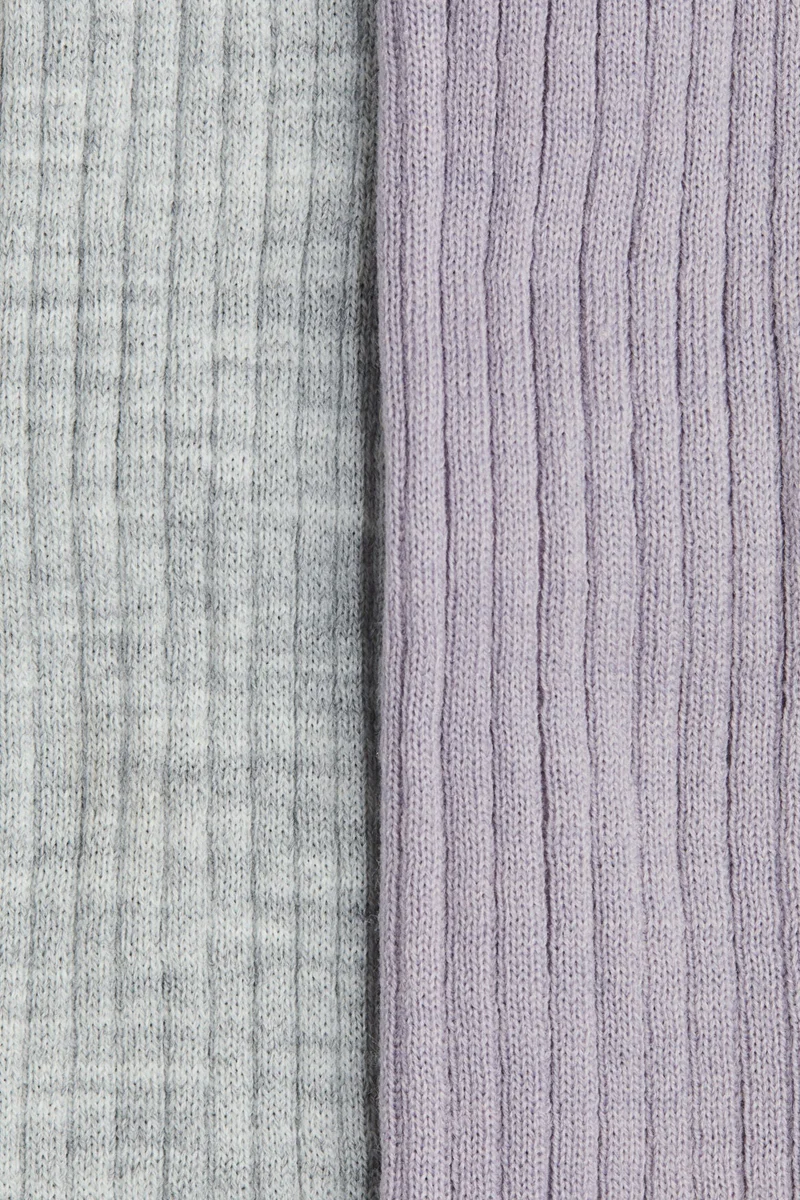 H&M 2-pack rib-knit leg warmers