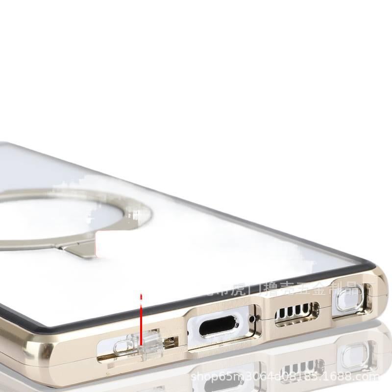 غطاء MagSafe | ذهبي شامبانيا | مقاوم للصدمات لـ Samsung Galaxy S21 - Image 3