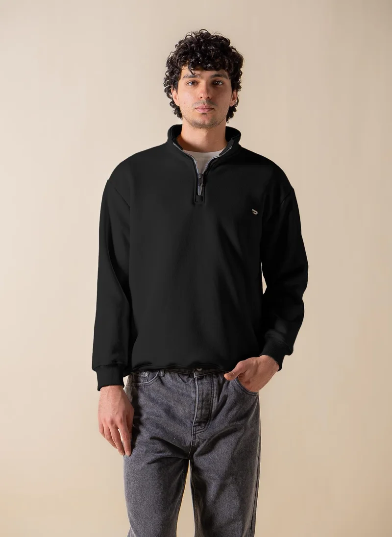 SHAPES COMFORT QUARTER-ZIP SWEATSHIRT