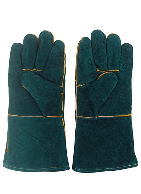 1 Pair Animal Handling Anti-bite Scratch Gloves for Reptile Pet Bite Resistant Protective Glove