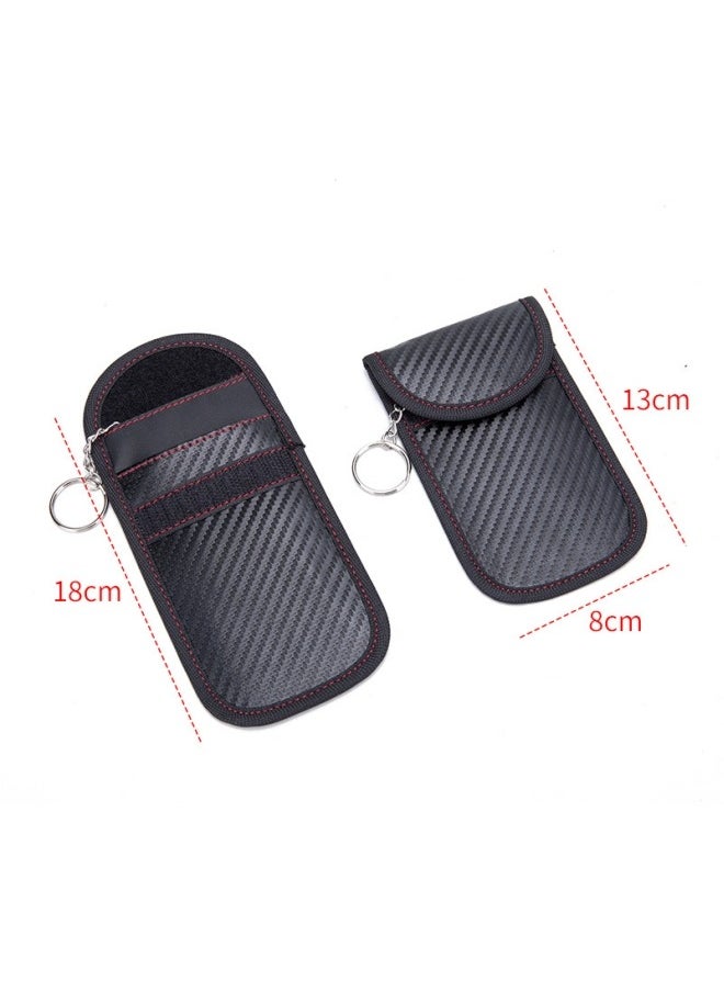 General - Faraday Pouch for car Keys,Faraday Bag | Car Key Signal Blocking Pouch | Keyless Entry Car Keys Case | RFID Blocker Bag for Car Security | Anti-theft Remote Entry Keyless Protect - Image 1