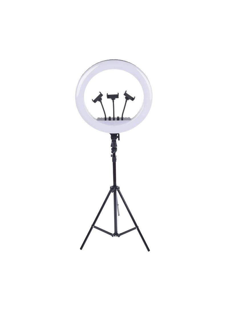 LED Ring Light – Soft Eye-Safe Lighting with Multi-Mode & 360° Rotation – Ideal for Live Streaming & Photography - Image 1