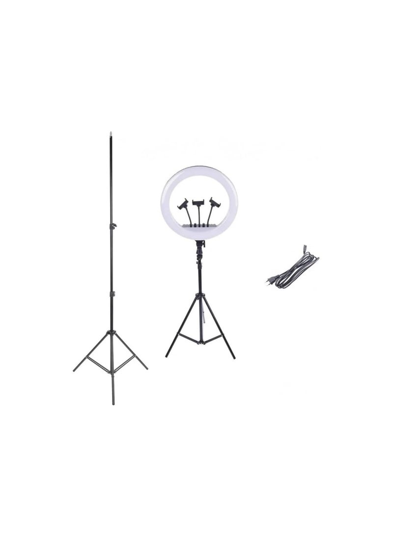 LED Ring Light – Soft Eye-Safe Lighting with Multi-Mode & 360° Rotation – Ideal for Live Streaming & Photography - Image 2