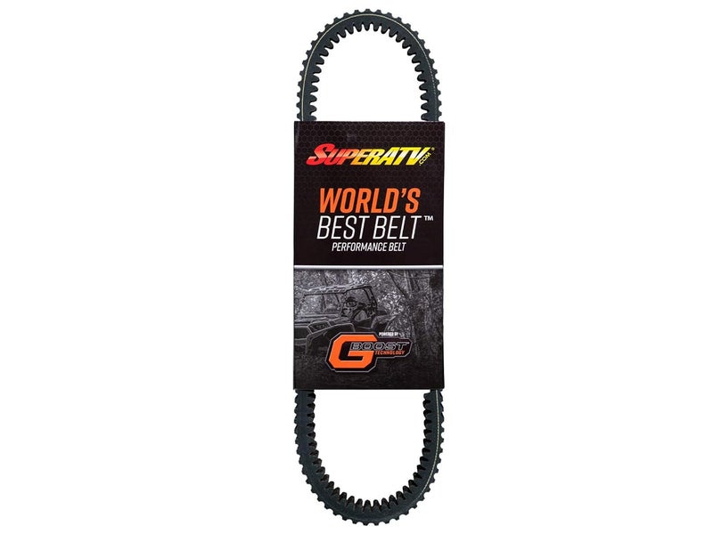 SuperATV Heavy-Duty World's Best CVT Drive Belt for Can-Am Maverick X3 (2017-2020+) | Aramid Fiber & High Strength Rubber - Image 1