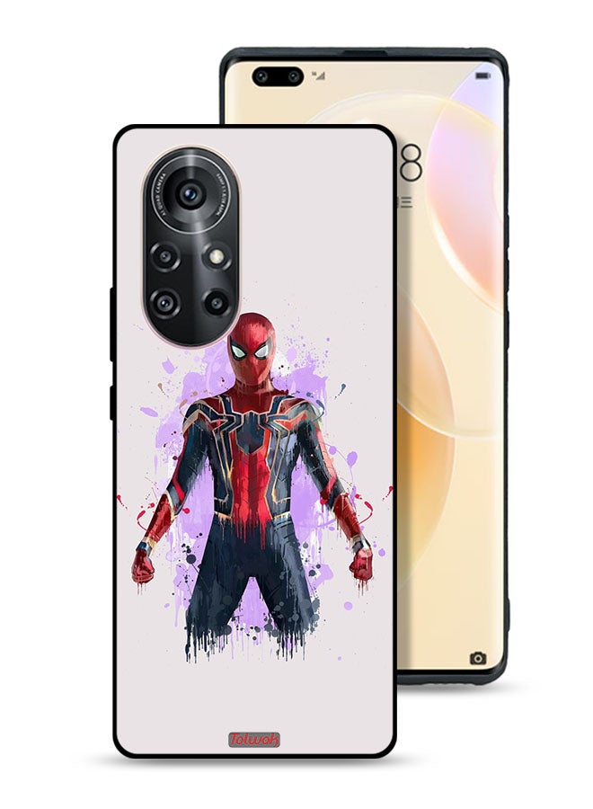Tolwak Huawei nova 8 Pro 5G Protective Case Cover Iron Spider Artwork - Image 1