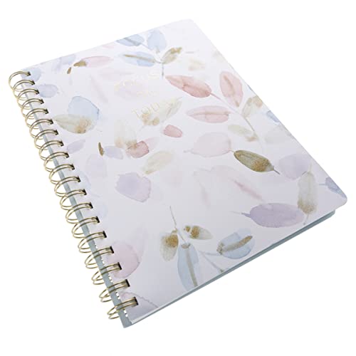 Graphique Vegan Leather Spiral Journal - Focus Design - 192 Lined Pages - Perfect for Taking Notes, Lists and More (8" x 10") - Image 3