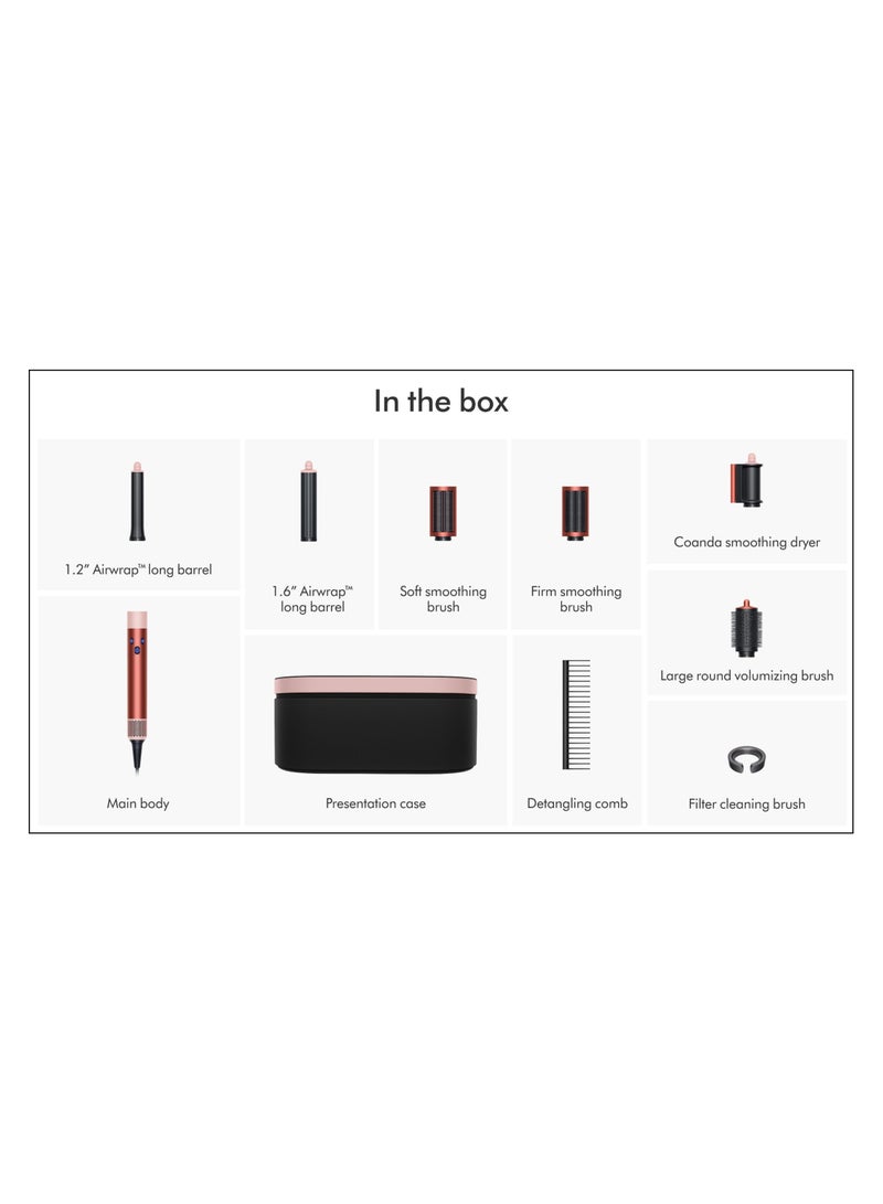 Dyson Airwrap multi-styler and dryer Complete Long (Strawberry Bronze/Blush Pink) Strawberry Bronze/Blush Pink - Image 5