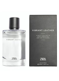 Zara Vibrant Leather EDP Eau De Parfum Cologne for Men 100 ML 338 FL OZ