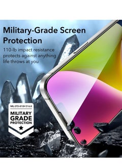 BORTONY Pack of 2 iPhone 14 Plus /13 Pro Max Privacy Screen Protector 9H Anti Spy Dark Film Guard Case Friendly Bubble Free Tempered Glass for Apple iPhone 14Plus/13 Pro Max 6.7 Inch 2022  - Image 3