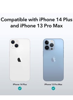 BORTONY Pack of 2 iPhone 14 Plus /13 Pro Max Privacy Screen Protector 9H Anti Spy Dark Film Guard Case Friendly Bubble Free Tempered Glass for Apple iPhone 14Plus/13 Pro Max 6.7 Inch 2022  - Image 2