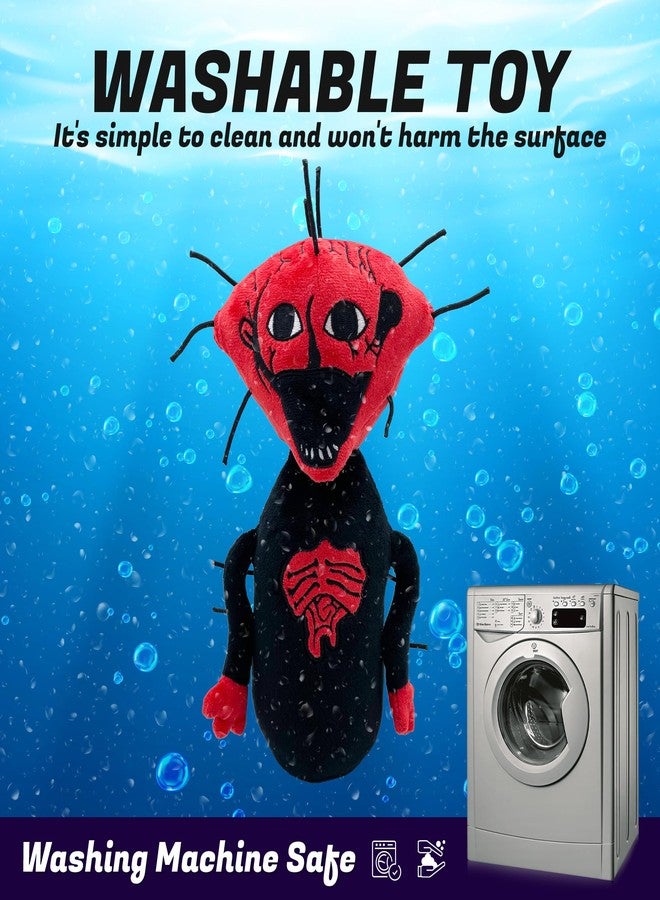 Adenzai The Boiled One Plush Toy The Boiled One Scary Phenom Phenomenon Unique Horror Game Peripherals Stuffed Animals Plushies Doll Home Decor Horror Gift for Game Fans and Lovers Halloween Toy(9.8 inch) - Image 3