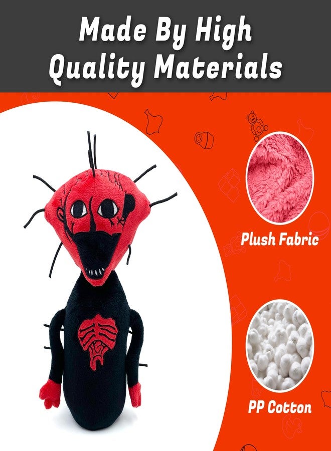 Adenzai The Boiled One Plush Toy The Boiled One Scary Phenom Phenomenon Unique Horror Game Peripherals Stuffed Animals Plushies Doll Home Decor Horror Gift for Game Fans and Lovers Halloween Toy(9.8 inch) - Image 4