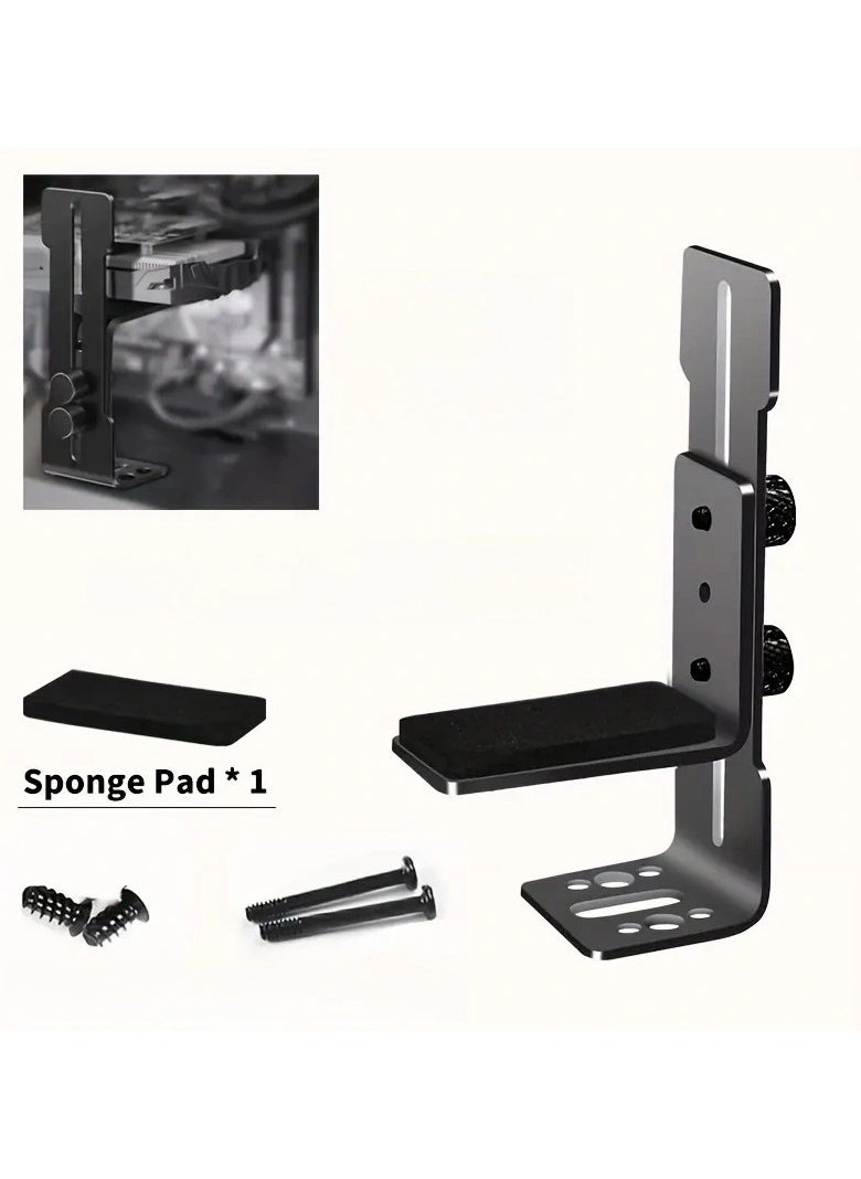 Angola Panda Aluminum alloy GPU bracket holder, support height 6mm (0.24 inches) -96mm, adjustable height support base design, anodized aluminum, GPU sag bracket, GPU holder, with installation package and silicon pad included  - Image 4
