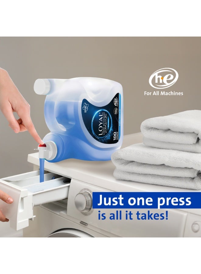 loyal منظف سائل مع عمل إنزيمي حتى 100 غسلة - 5 لترات - Image 3