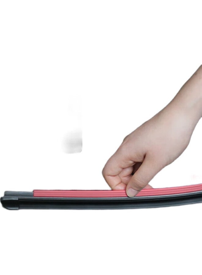 AOLIN Boneless Wiper Blade For Wuling Hongguang/Hongguang V/Wuling Rongguang V, Original Size, A-Grade Rubber Strip - Image 3