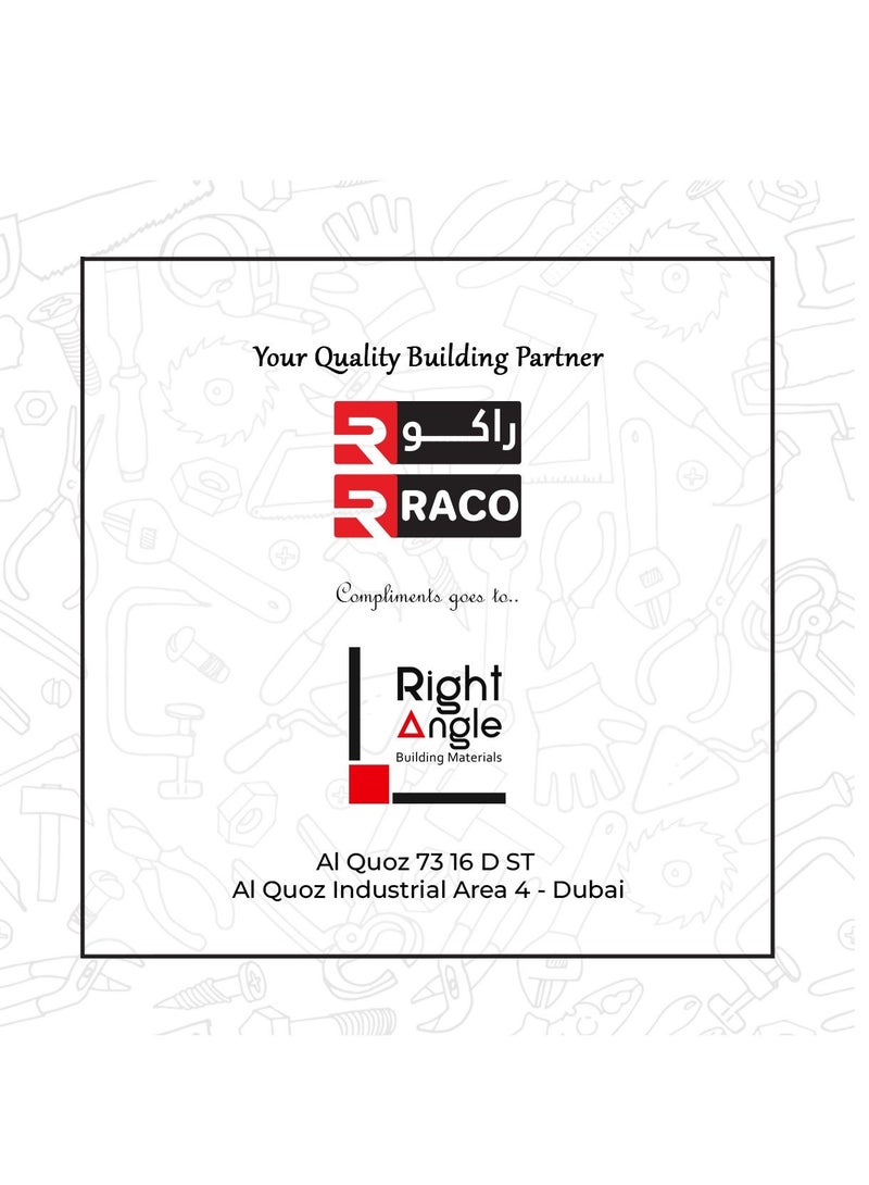 RACO McAlpine Universal WC Frame Connector Kit Concealed WC Connector Black 4 Inch Made in UK - Image 5