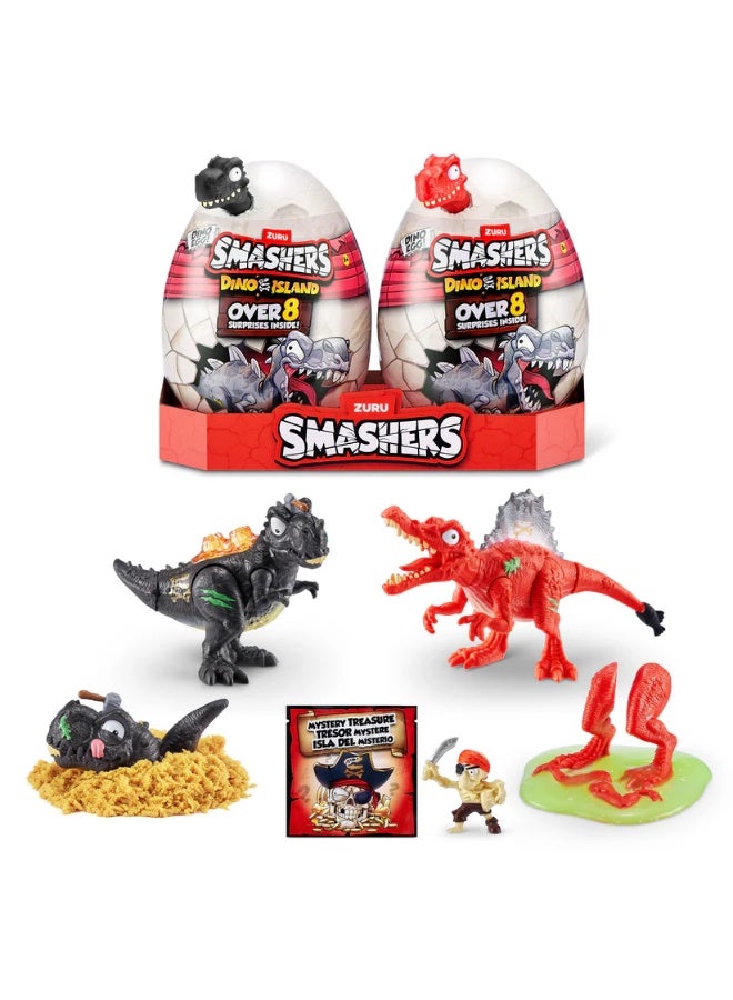 SMASHERS Smasher Mini Dino Island Egg Combo 2-Pack ZUR-74110 - Image 2