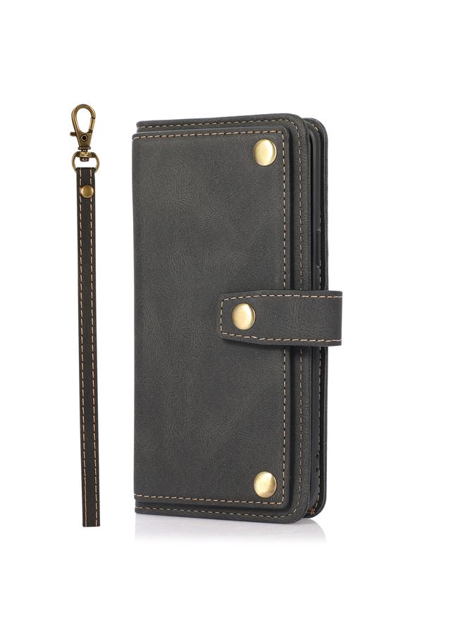 S-TOP Case For Samsung Galaxy S9 PU + TPU Horizontal Flip Leather Case with Holder & Card Slot & Wallet & Lanyard - Image 2