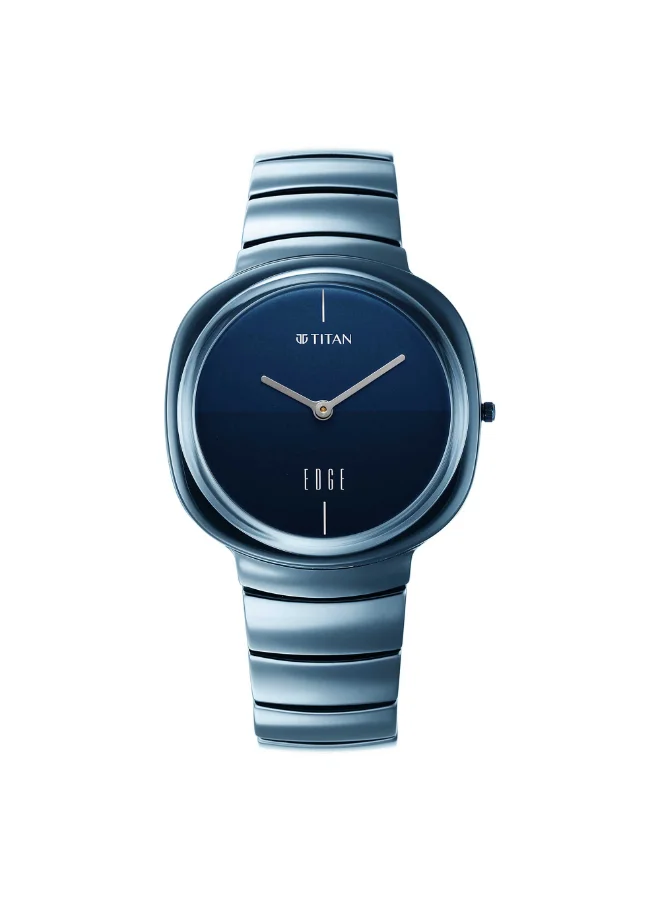 تيتان Unisex's Ceramic Analog Watch 1841QC04 - 38 mm