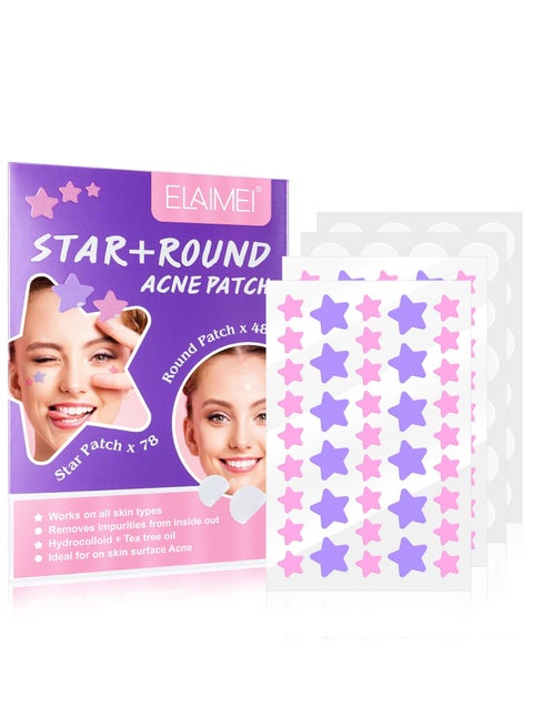 Color Stars Of Acne Patch Tea Tree Acne Patch Water Colloid Net Acne Patch