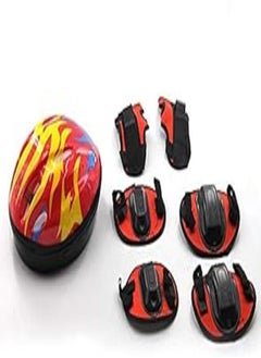 OR A child's protection against horseback riding - scooters - skiing - red 