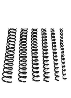Terabyte PLASTIC BINDING COIL 16MM BLK 1X100  - Image 2