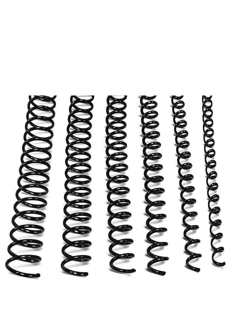 Terabyte PLASTIC BINDING COIL 16MM BLK 1X100  - Image 2