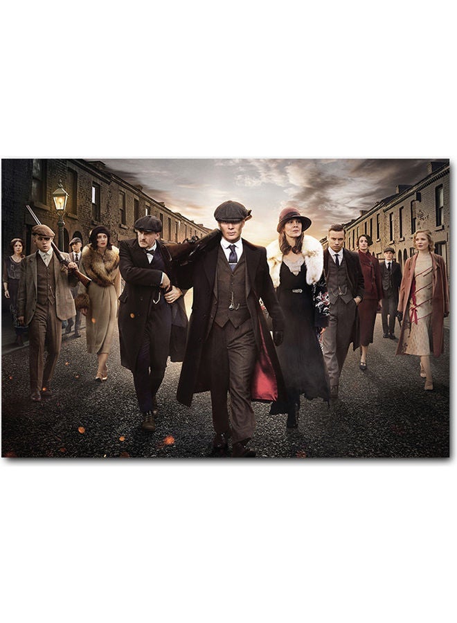 RYN Peaky Blinders Wall Art Multicolour 40x60cm - Image 2