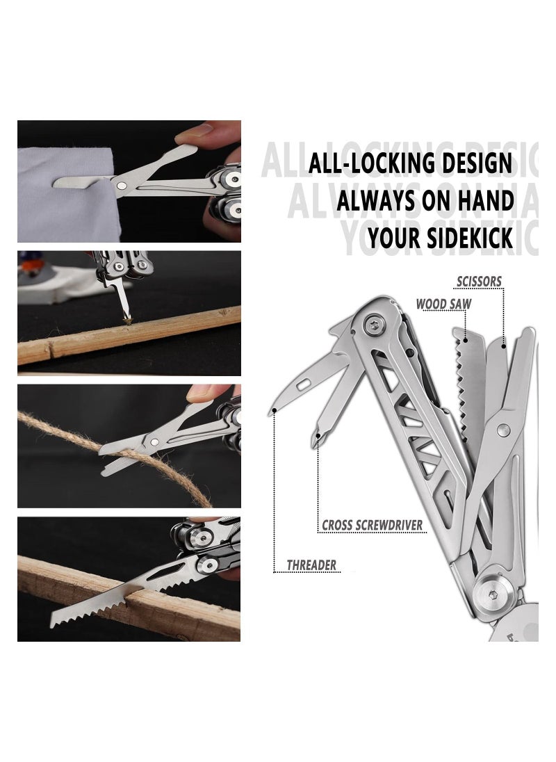 Cool Baby - Multi function tool with Premium Replaceable Wire Cutters, Spring-Action Scissors - Image 1