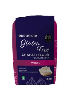 White Chapati Atta Flour Gluten Free 1.5kg