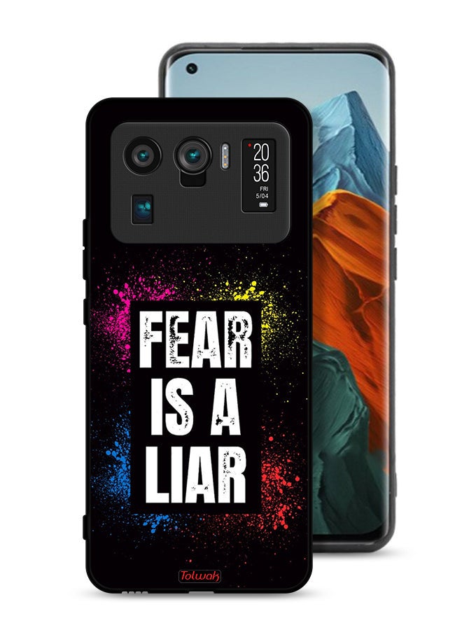 Tolwak Xiaomi Mi 11 Ultra Protective Case Cover Fear Is A Liar - Image 1