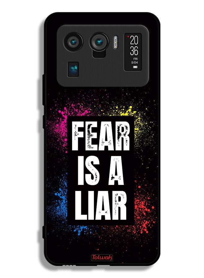 Tolwak Xiaomi Mi 11 Ultra Protective Case Cover Fear Is A Liar - Image 2