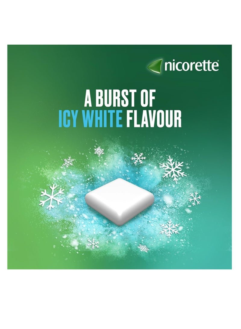nicorette Nicotine Gum Icy White 4 Mg 105 Pieces - Image 4