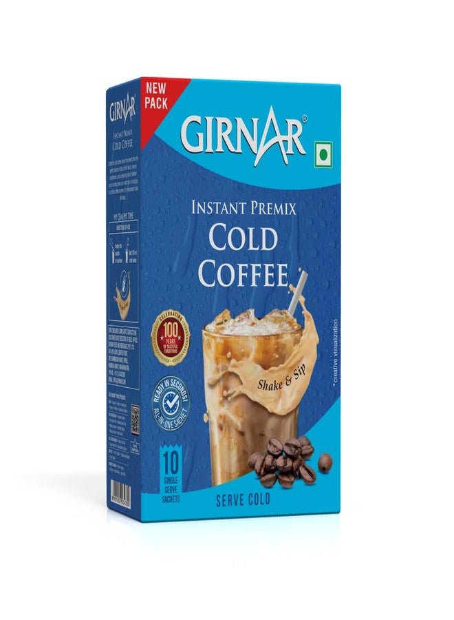 Girnar Instant Premix Cold Coffee (10 Sachets) - Image 1