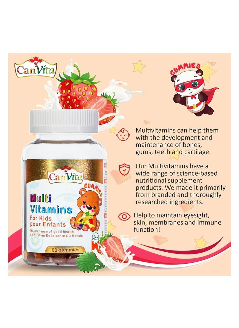 Canvita - CanVita Kid's Halal Multi-Vitamin 60 Gummies - Image 1