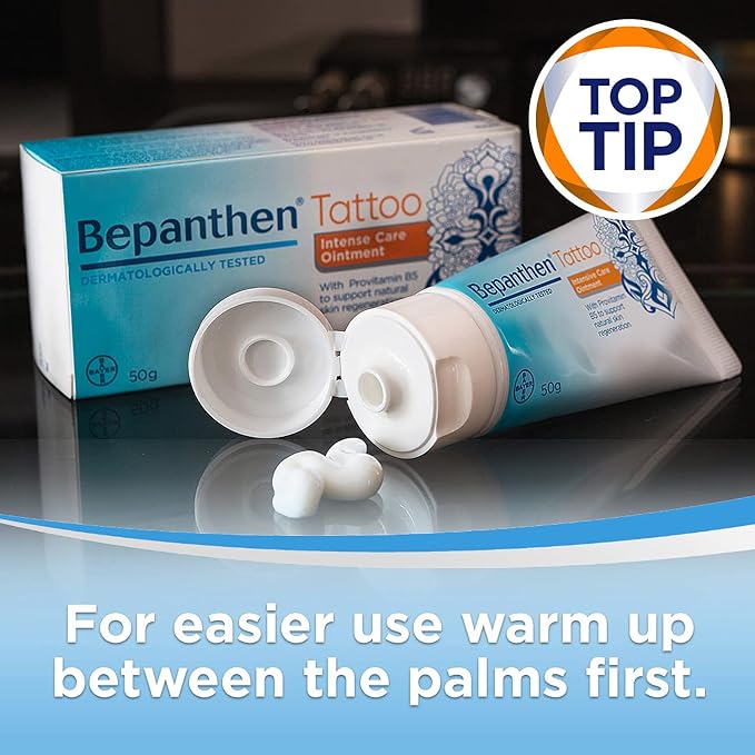 Bepanthen Bepanthen Tattoo Intense Care Ointment Formulated with Provitamin B5 50g - Image 4