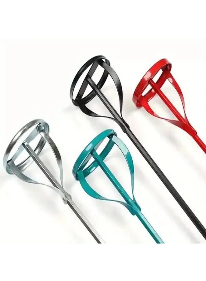 60x400 مم خلاط طلاء قضيب تحريك متين من الفولاذ أداة لقم مثقاب لمعجونة الأسمنت اللاتكس - Image 2