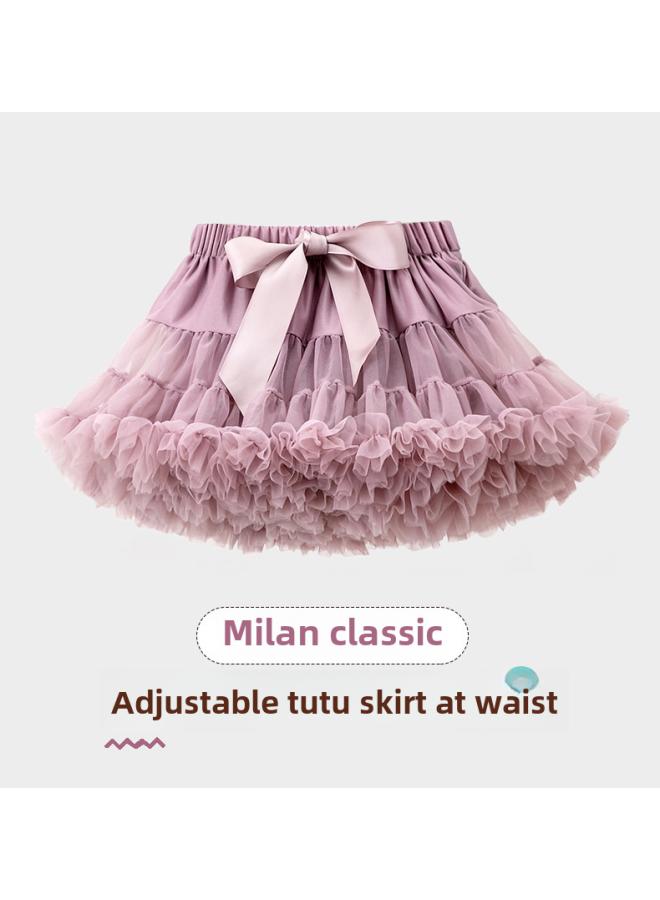 New Children's Tutu Skirt Summer European And American Puffy Skirt Baby Birthday Gift Children's Clothing Women's Skirt 