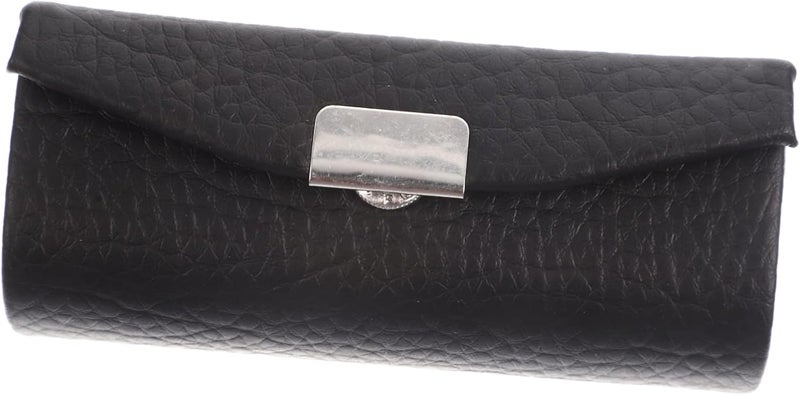 DOITOOL Pocket Lipstick Case Portable Decorative Pu Lipstick Holder Mirror Elegant Leather Design for Travel Camping and Everyday Use for Women - Image 1