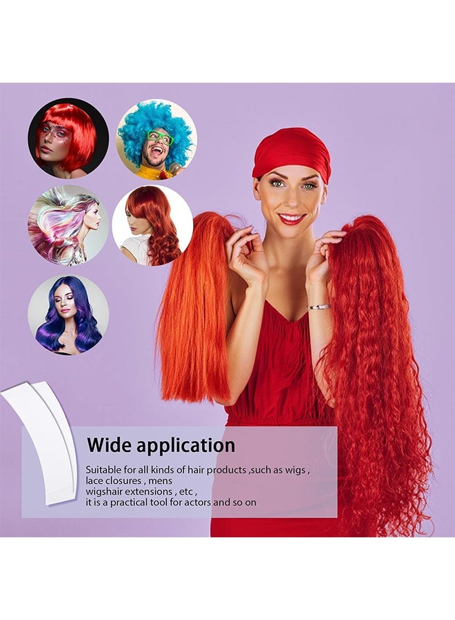 Walker Tape Double-Sided Hair Extensions Tape, Wig Fixed Waterproof Tape For Scalp Hair Extensions Wig Tape Lace Front Tape, Strip Adhesive Waterproof Tape (36PCS x 1 Bag) - Image 5