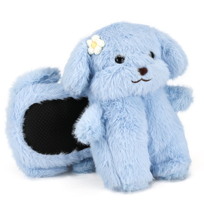 لاكي كيدز نعال قطيفة برسوم كرتونية مضحكة للبالغين - أحذية داخلية دافئة من إسفنج الذاكرة من الصوف، نعال منزلية ناعمة ومريحة بنعل مانع للانزلاق للنساء - Image 1