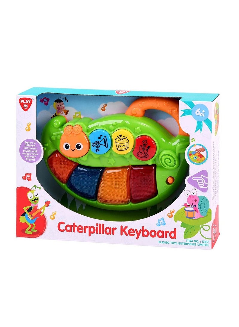 PLAYGO Caterpillar Keyboard - Image 3