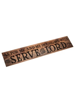 P. Graham Dunn P. Graham Dunn My House Will Serve The Lord 7 x 36 Wood Pallet Wall Art Sign Plaque  - Image 4