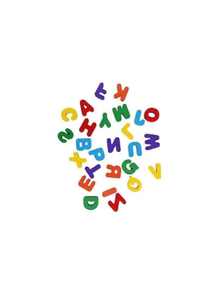 قام لإنجليزية ABC الأبجدية لوحة خشبية بازل قطع لعبة الحروف لعبة تعليمية - Image 3