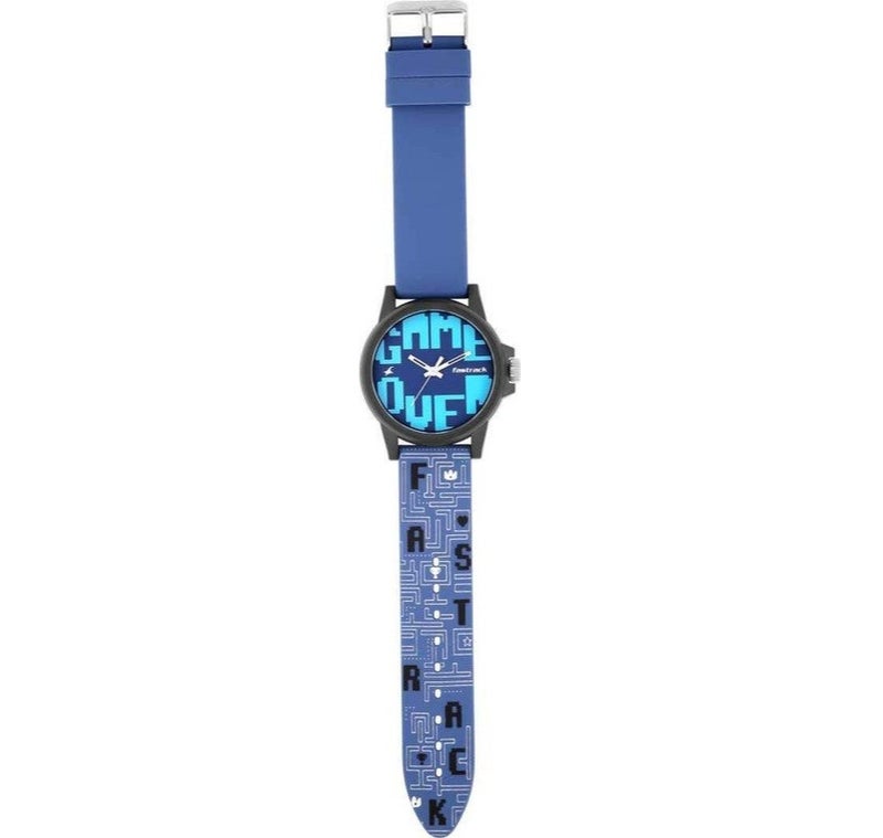 Fastrack Analog Blue Dial Unisex-Adult Watch-68012PP02 - Image 3