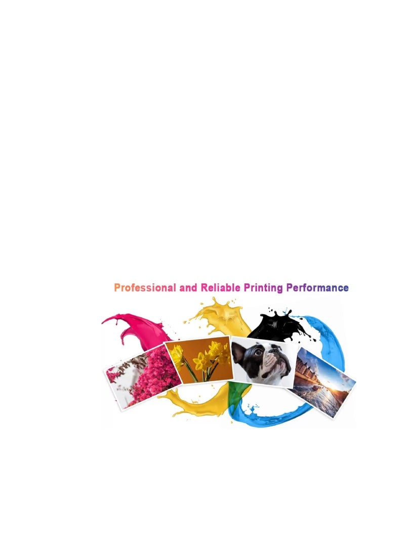 Terabyte 203A CF540A CF541A CF542A CF543A Compatible Toner Cartridge set for Color Laserjet Pro MFP M281FDW M281FDN Pro M254 M254DW 4-Pack - Image 2