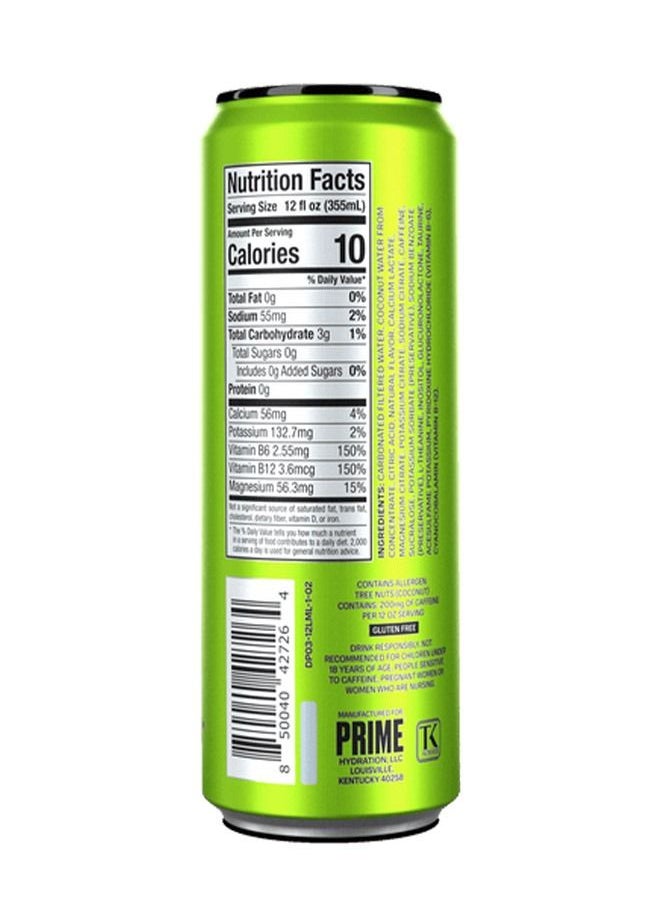 prime_hydration_drink - Prime Energy Drink Lemon Lime Naturally Flavored, Zero Sugar, 355ml - Image 1