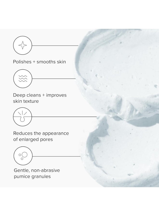 DRMTLGY Microdermabrasion Facial Scrub and Face Mask. Non-Abrasive Face Exfoliator Improves Acne Scars, Blackheads, Pore Size, and Skin Texture. 2 oz - Image 2