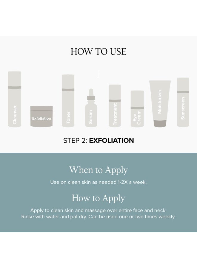 DRMTLGY Microdermabrasion Facial Scrub and Face Mask. Non-Abrasive Face Exfoliator Improves Acne Scars, Blackheads, Pore Size, and Skin Texture. 2 oz - Image 5